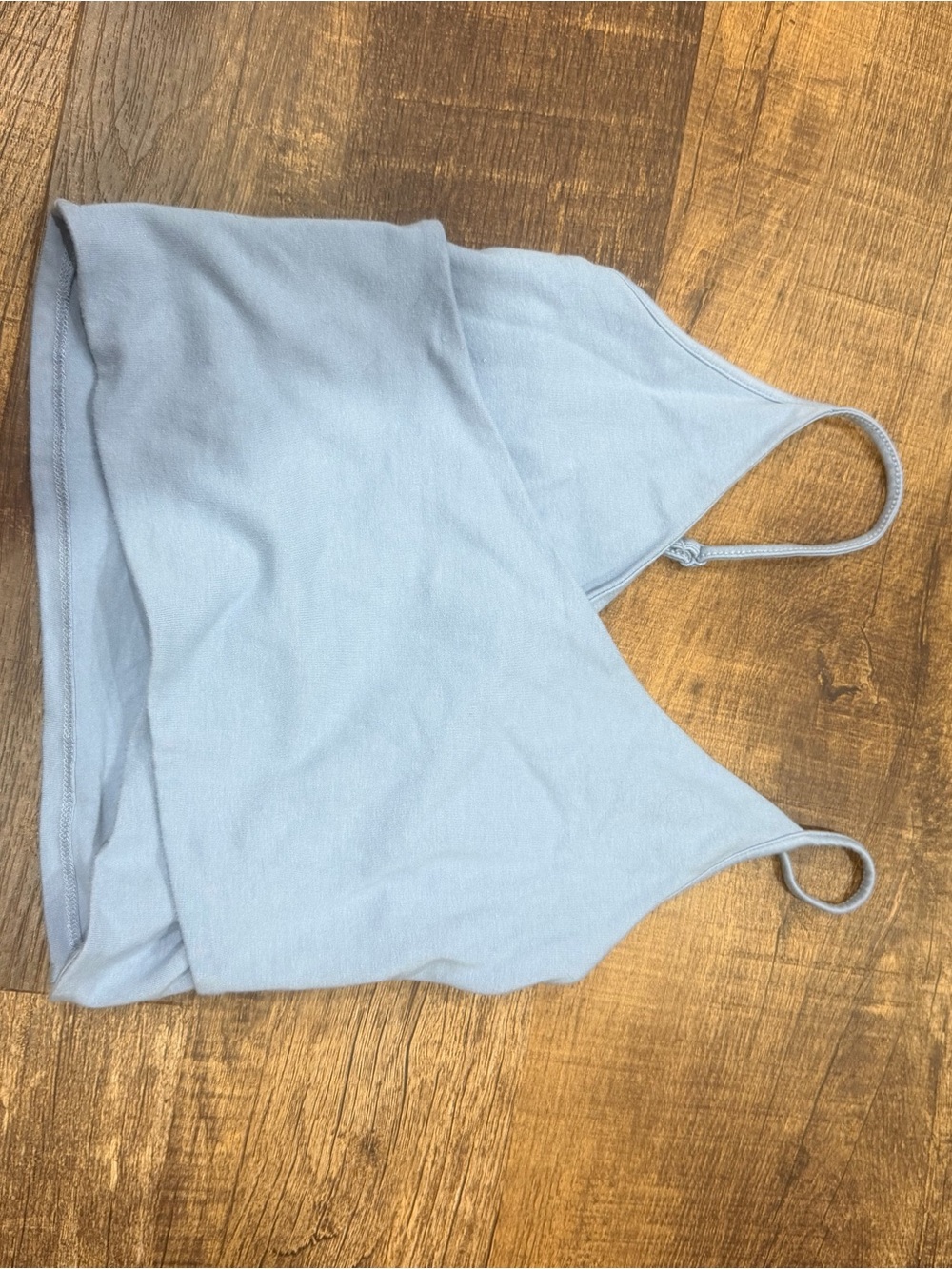 American Eagle Outfitters Light Blue Bralette Tank Top